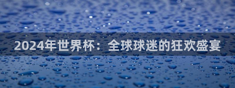 2026年足球世界杯赛程时间表：2024年世界杯：全球球迷的狂欢盛宴